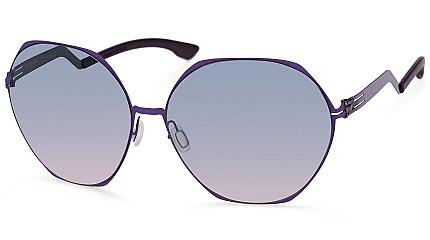 Ic! Berlin IB-Ku'Damm :Crocus Aubergine :Shiny-Aubergine :Purple :Blueberry Gradient :Step