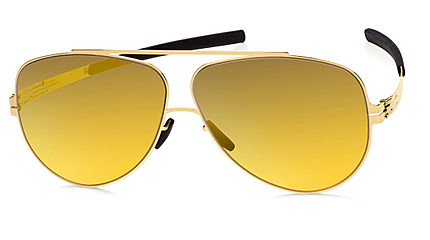 Ic! Berlin IB-Maik O. :SunGold :Black :Yellow Dust Mirrored :Flex