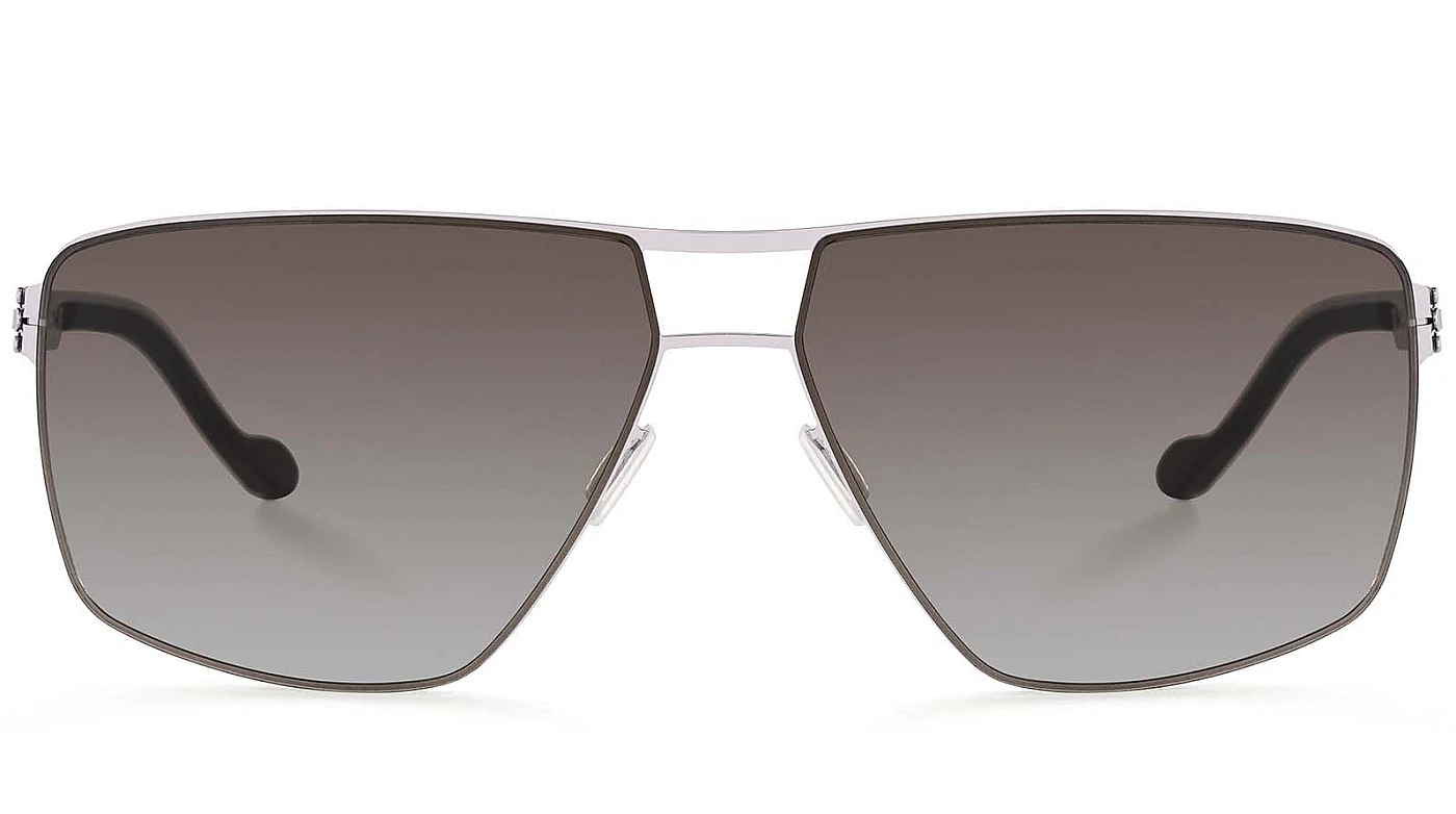 Мужские солнцезащитные очки Ic! Berlin IB-MB 01 :Chrome :Grey :Storm Grey :Rubber фото 2