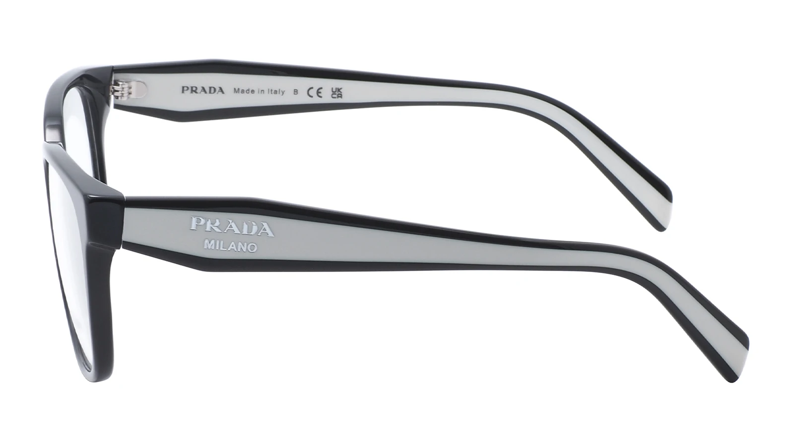 Оправа для очков для зрения Prada 17ZV 1AB1O1 оригинальный размер фото 4