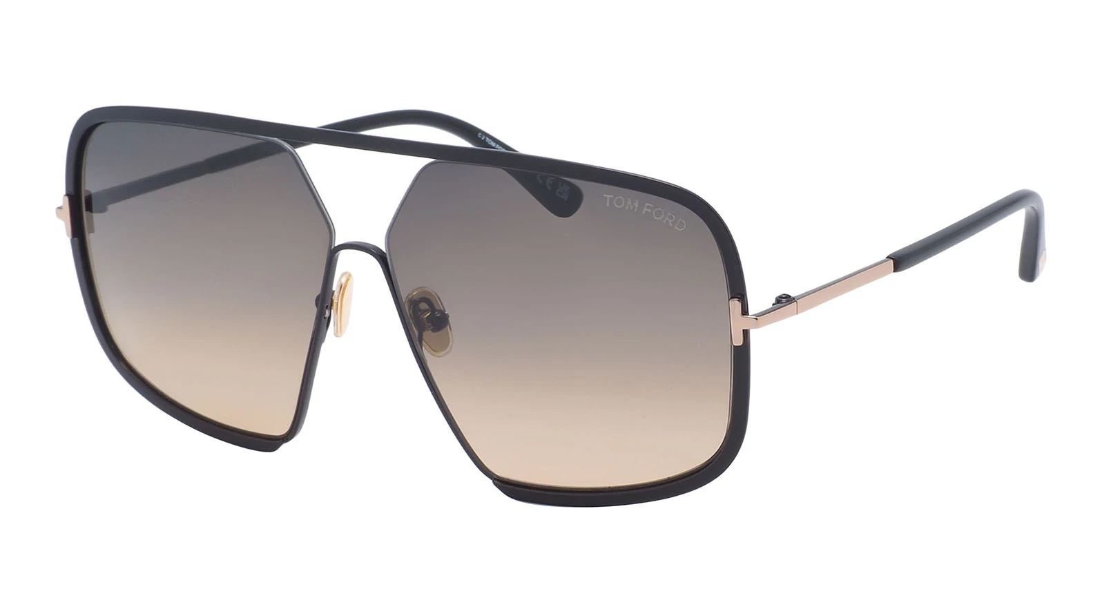 Солнцезащитные очки Tom Ford Warren-02 867 01B оригинальный размер фото 1