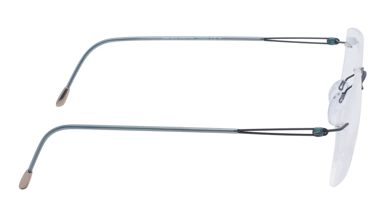 Оправа для очков для зрения Silhouette LiteSpirit Rimless 5569 KY 5740 54/19 оригинальный размер фото 3