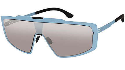 Ic! Berlin IB-MB Shield 03 :Electric-Light-Blue :Black :Brown-Sand Mirrored :Donnerstag