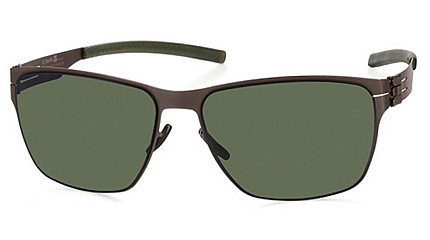 Ic! Berlin IB-Micha W. :Graphite :Olive :Green Polarized :Flex