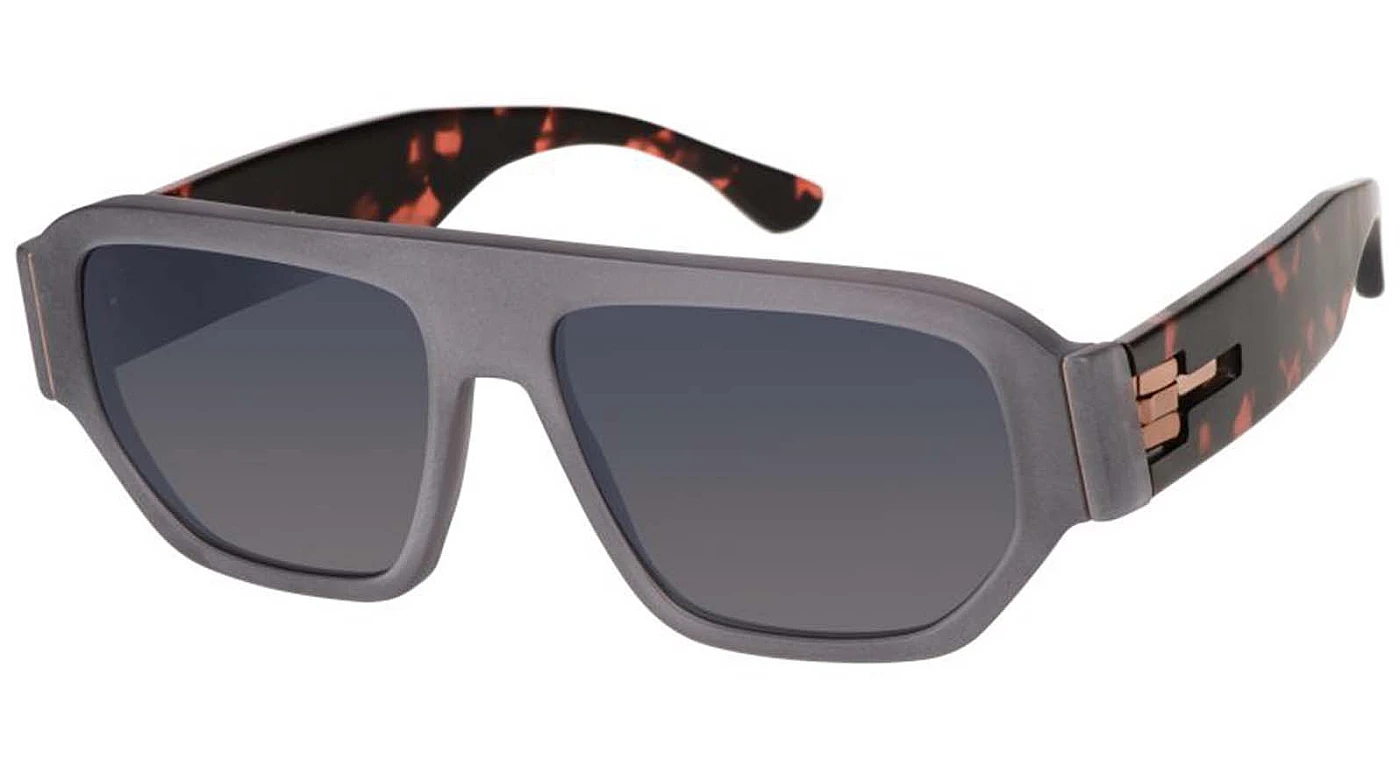 Мужские очки Ic! Berlin IB-Sam :Ecogrey Matt :Shiny Copper :Ecoblush Matt :Black to Grey :Acetat фото 1