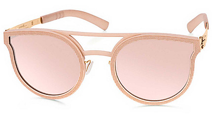 Ic! Berlin IB-Utopia Matrix :Rosé-Gold-Powdered-Beige :Cinnamon Mirrored :Plotic-Vario