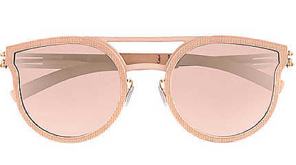 Ic! Berlin IB-Utopia Matrix :Rosé-Gold-Powdered-Beige :Cinnamon Mirrored :Plotic-Vario