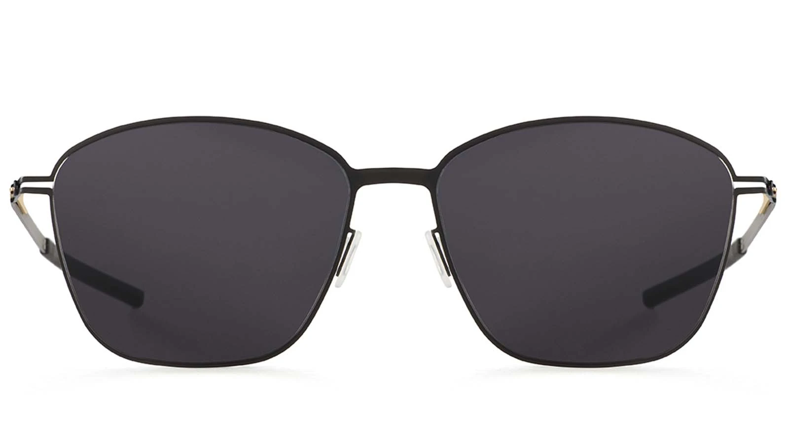Солнцезащитные очки Ic! Berlin IB-Warm Braw :Black :Flex оригинальный размер фото 2