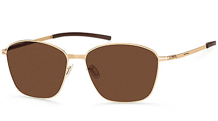 Ic! Berlin IB-Warm Braw :Rosé-Gold :Nougat :Mahogany-Brown :Flex