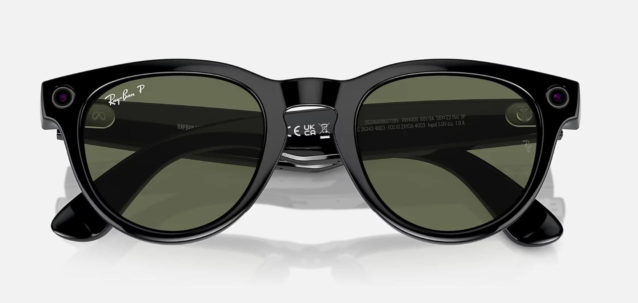 Мужские солнцезащитные очки Ray-Ban Meta Headliner 4009 601/9A оригинальный размер фото 4