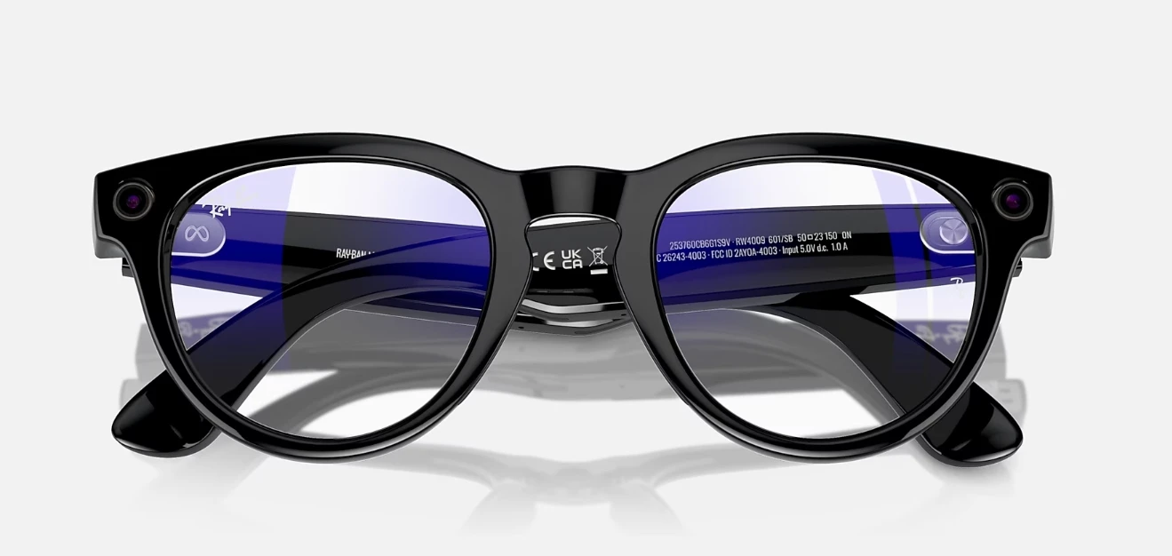 Мужские солнцезащитные очки Ray-Ban Meta Headliner 4009 601/SB оригинальный размер фото 4