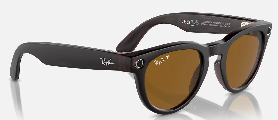 Солнцезащитные очки Ray-Ban Meta Headliner 4009 6754/83 оригинальный размер фото 3