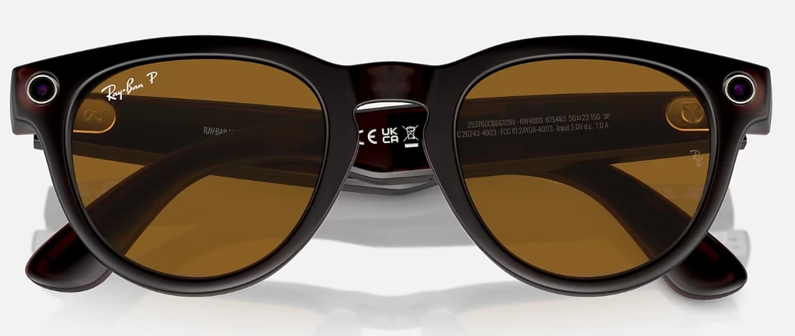 Солнцезащитные очки Ray-Ban Meta Headliner 4009 6754/83 оригинальный размер фото 4