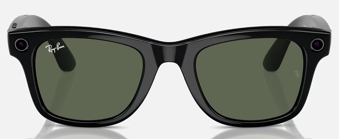 Солнцезащитные очки Ray-Ban Meta Wayfarer 4006 601/71 оригинальный размер фото 2