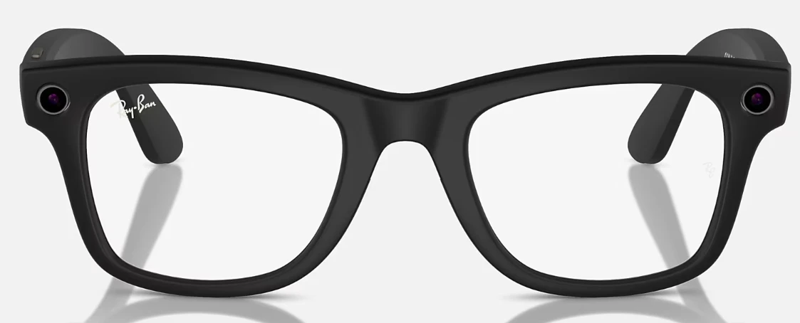 Мужские солнцезащитные очки Ray-Ban Meta Wayfarer 4006 601S/M1 оригинальный размер фото 2
