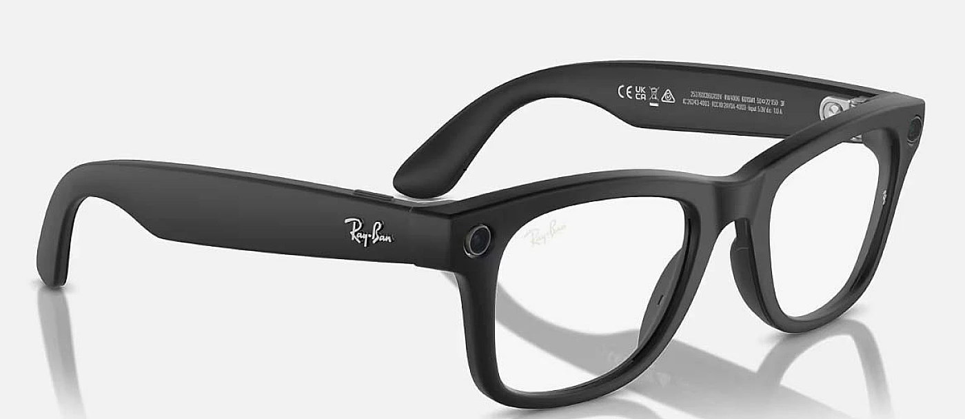 Мужские солнцезащитные очки Ray-Ban Meta Wayfarer 4006 601S/M1 фото 4