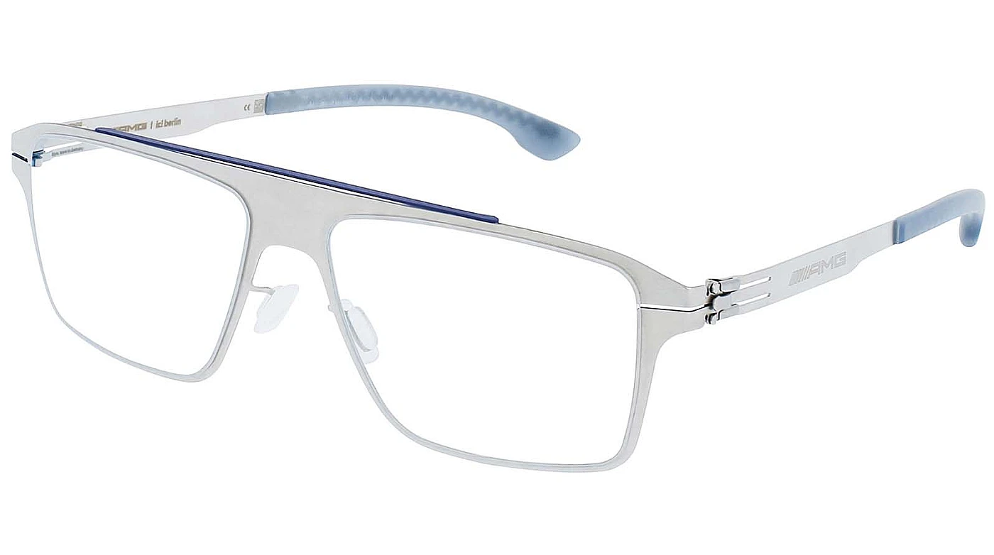 Оправа для очков для зрения Ic! Berlin IB-AMG 05 :Pearl-Blue :Grey :RX-Clear :Donnerstag фото 1