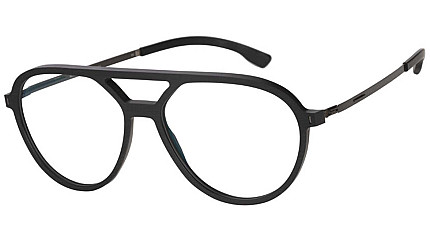 Ic! Berlin IB-Harper :Black-Rough :Gun-Metal :Black-Matt :RX-Clear :Mittwoch Small