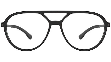 Ic! Berlin IB-Harper :Black-Rough :Gun-Metal :Black-Matt :RX-Clear :Mittwoch Small