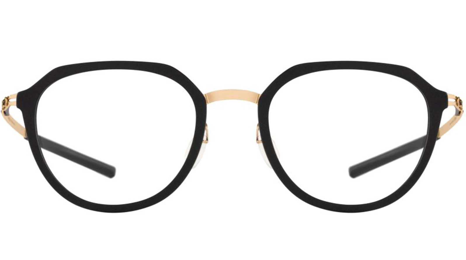 Оправа для очков для зрения Ic! Berlin IB-Juna :Rose-Gold-Black-Matt :RX-Clear :Flex оригинальный размер фото 2