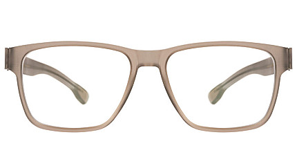Ic! Berlin IB-Meta :Cloudy Brown Rough :Gun-Metal :Cloudy Brown Matt :RX-Clear :Mittwoch Long