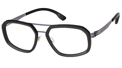 Ic! Berlin IB-Owen :Aubergine-Black-Matt :RX-Clear :Mittwoch