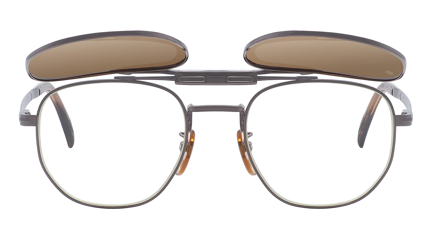 Мужские очки David Beckham 1082-G-CS KJ1+clip фото 4