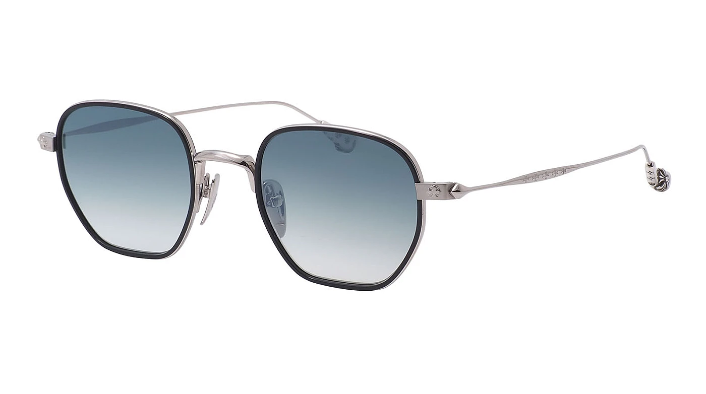 Солнцезащитные очки Chrome Hearts Bone Prone I BK/SS фото 1