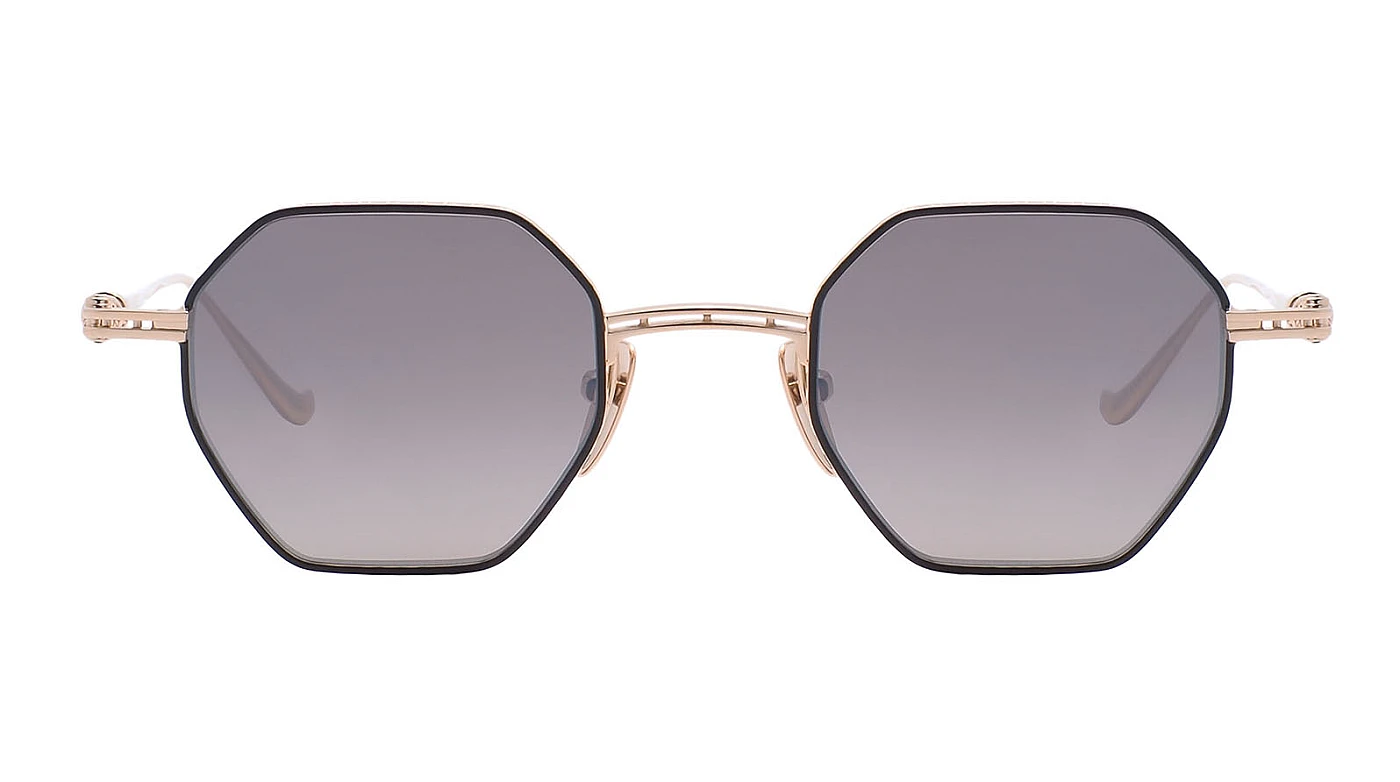 Унисекс солнцезащитные очки Chrome Hearts Evaculation MBK/GP фото 2