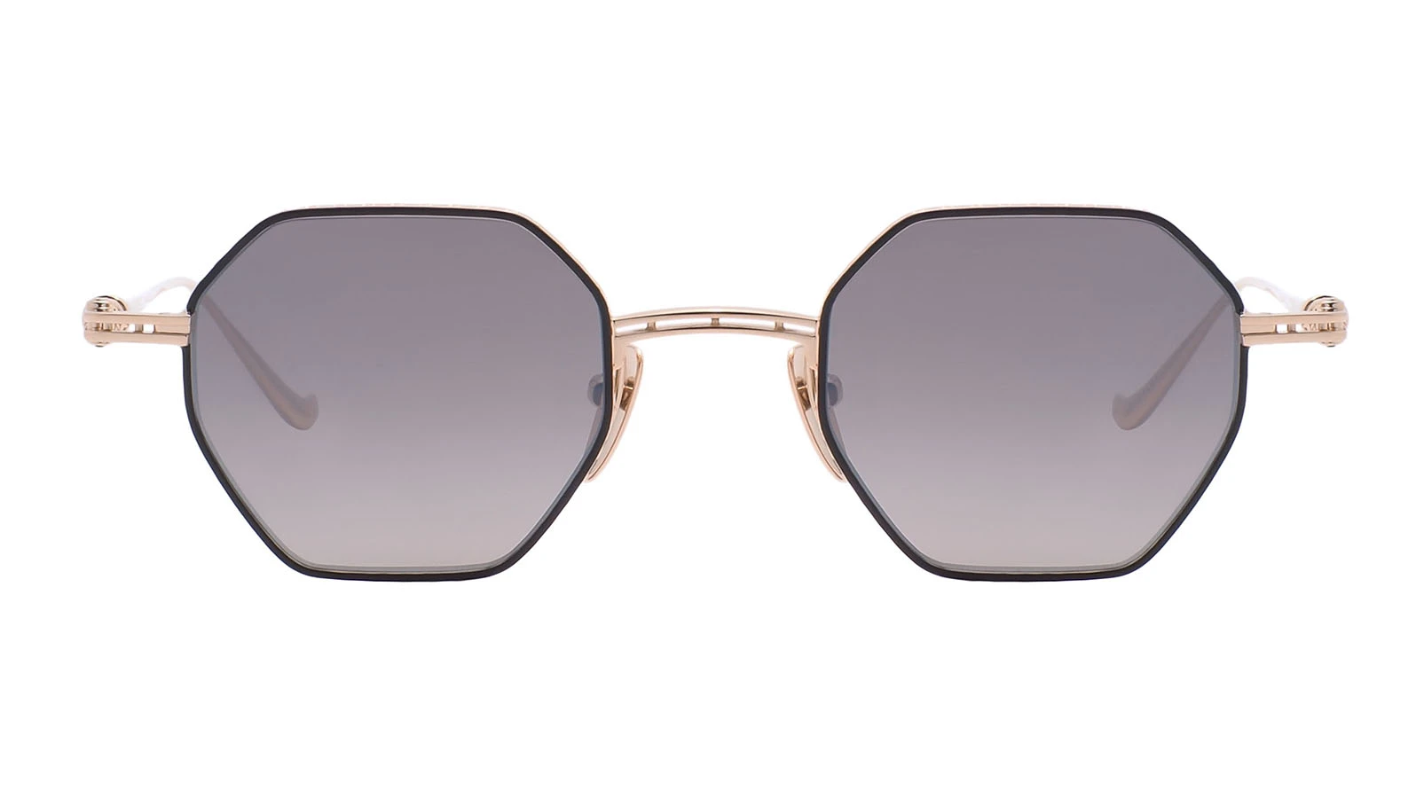 Унисекс солнцезащитные очки Chrome Hearts Evaculation MBK/GP оригинальный размер фото 2