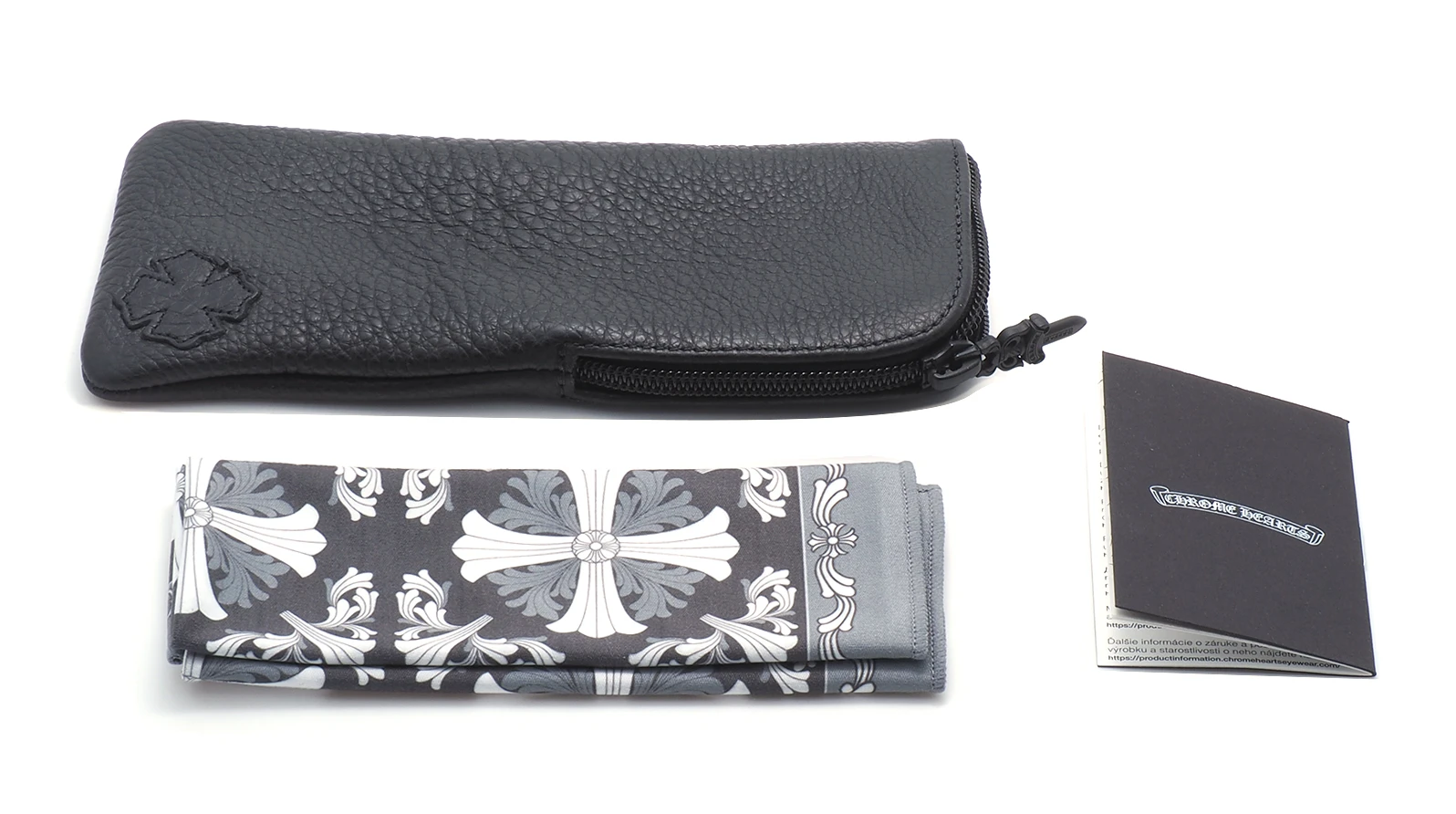 Унисекс солнцезащитные очки Chrome Hearts Evaculation MBK/GP оригинальный размер фото 5