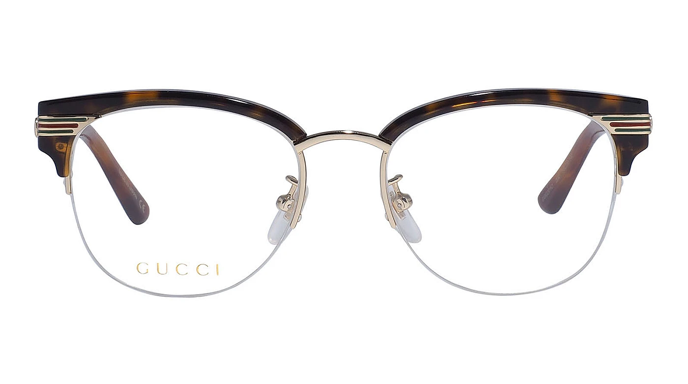 Оправы унисекс Gucci 0201O 002 • Округлые фото 2