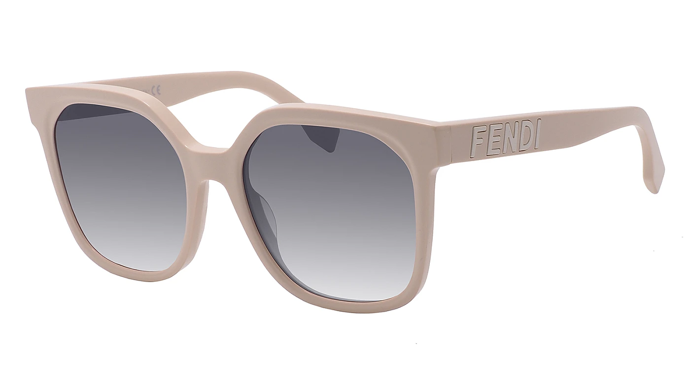 Женские солнцезащитные очки Fendi 40007I 57W фото 1