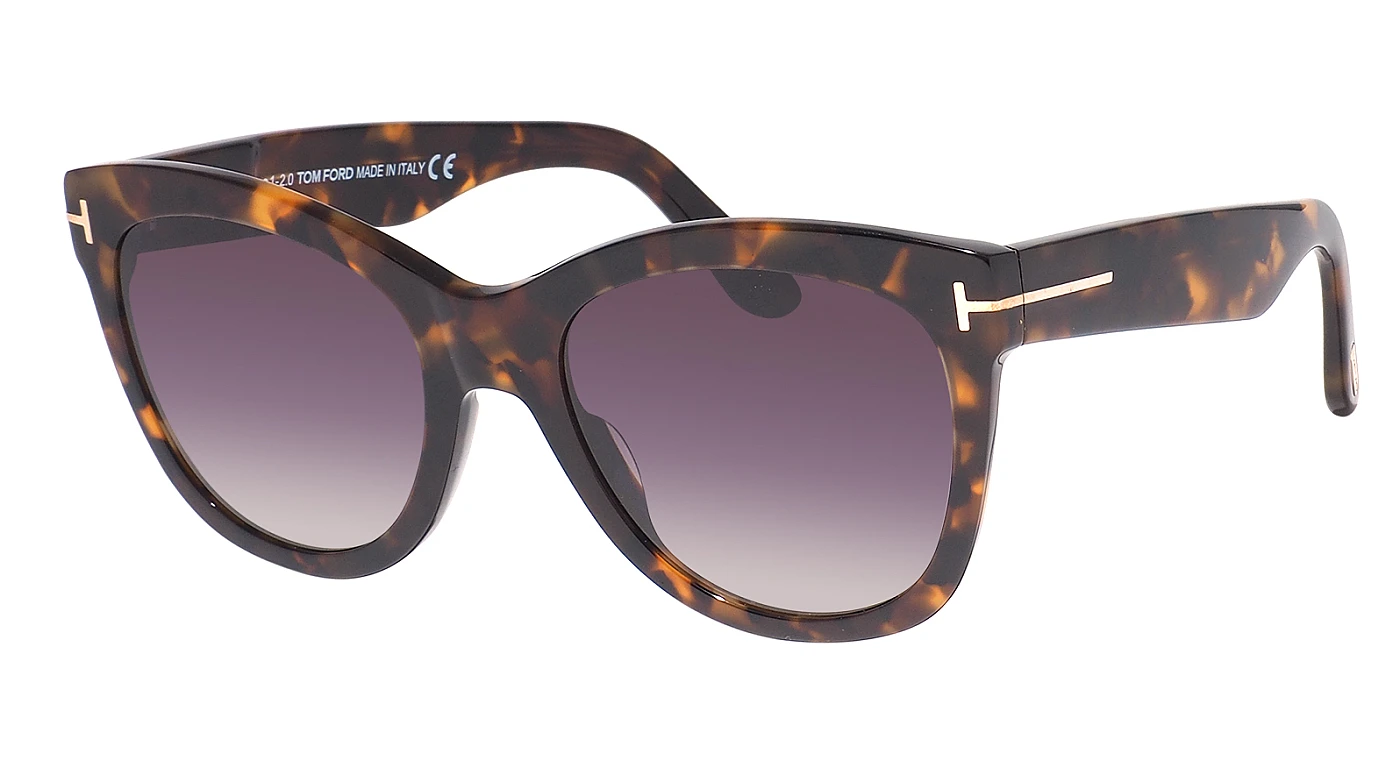 Женские солнцезащитные очки Tom Ford Wallace 870 52T фото 1