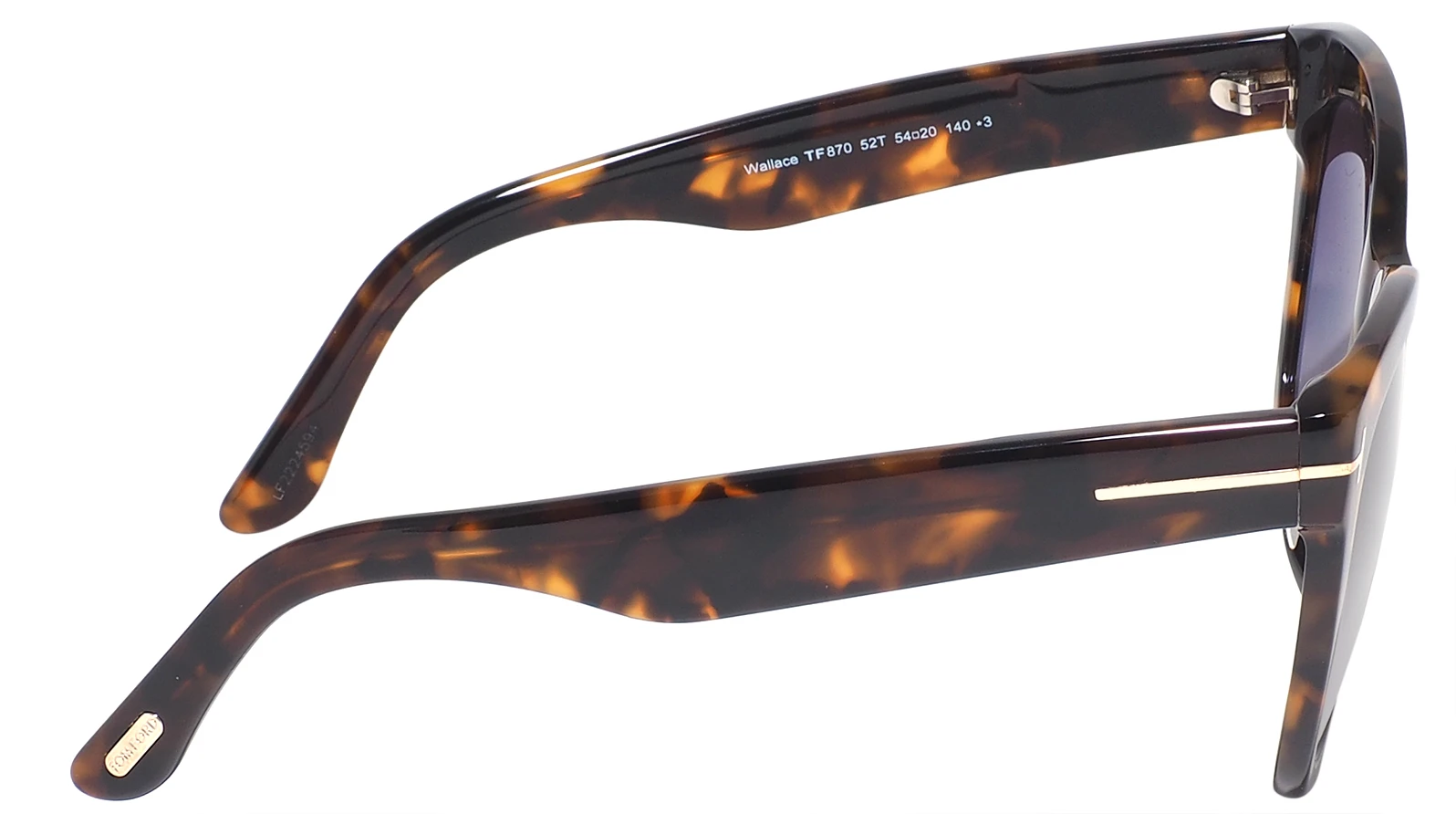 Женские солнцезащитные очки Tom Ford Wallace 870 52T оригинальный размер фото 3