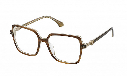 TWINSET W015 BROWN TOP+FULL HAZEL
