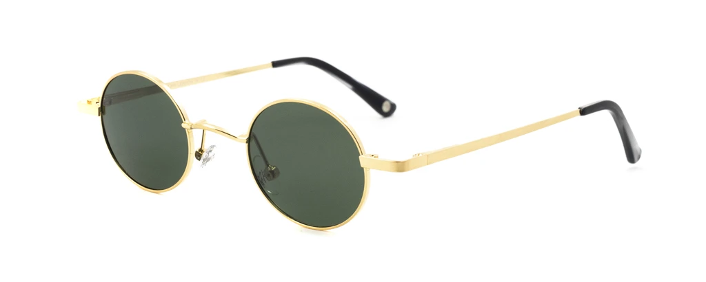 Солнцезащитные очки JOHN LENNON 260 MATT GOLD/G15 оригинальный размер фото 1