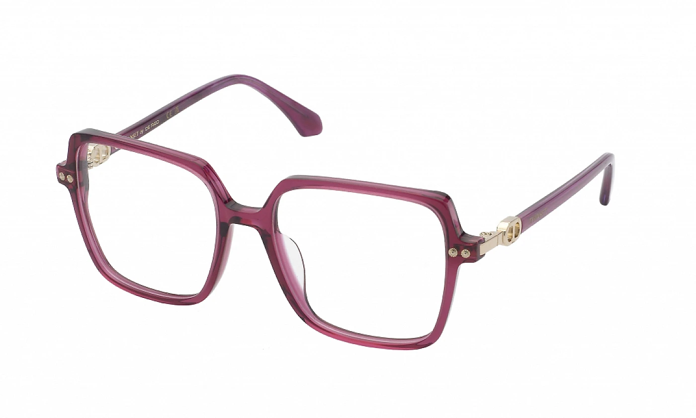 Оправа для очков для зрения TWINSET W015 SHINY TRANSP.PLUM фото 1