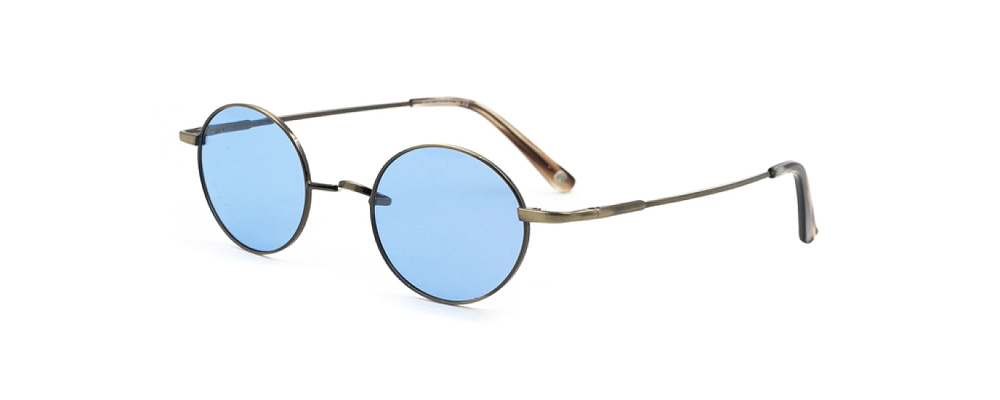 Унисекс очки JOHN LENNON PEACE ANTIQUE GOLD/BLUE фото 1