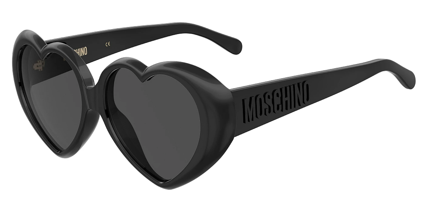 Женские солнцезащитные очки MOSCHINO S128/S BLACK фото 1