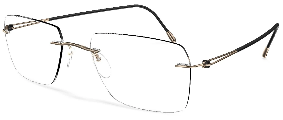 Оправа для очков для зрения 5569_DN 7530 55/19 Silhouette Sil_LiteSpirit_Rimless оригинальный размер фото 2