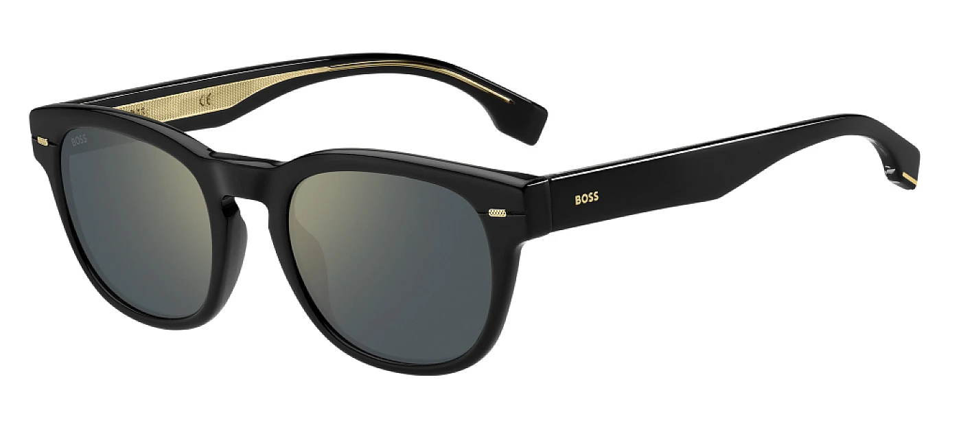 Унисекс солнцезащитные очки Hugo Boss 1380/S BLACK фото 1