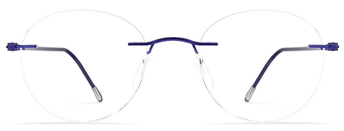 Оправа для очков для зрения 5569_EP 4640 46/20 Silhouette Sil_LiteSpirit_Rimless оригинальный размер фото 1
