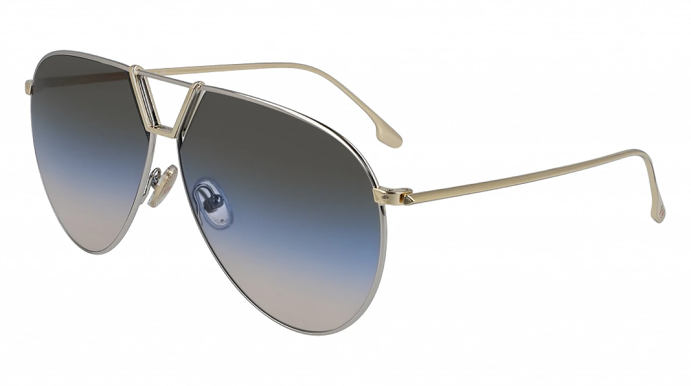 Солнцезащитные очки VICTORIA BECKHAM 208S SILVER/BLUE фото 1
