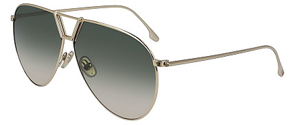 VICTORIA BECKHAM 208S GOLD/KHAKI