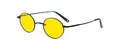 JOHN LENNON PEACE MATT BLACK/YELLOW
