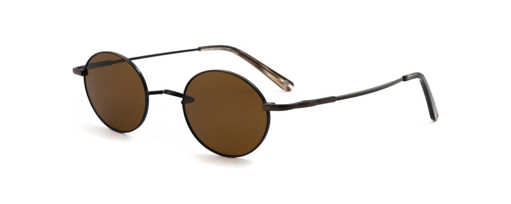 Унисекс солнцезащитные очки JOHN LENNON PEACE ANTIQUE BROWN/BROWN оригинальный размер фото 1