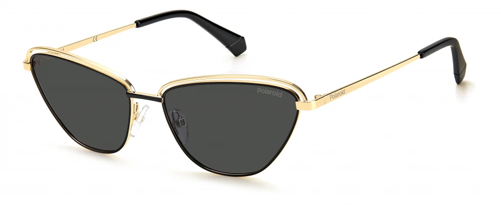 Женские солнцезащитные очки Polaroid 4102/S BLK GOLD оригинальный размер фото 1