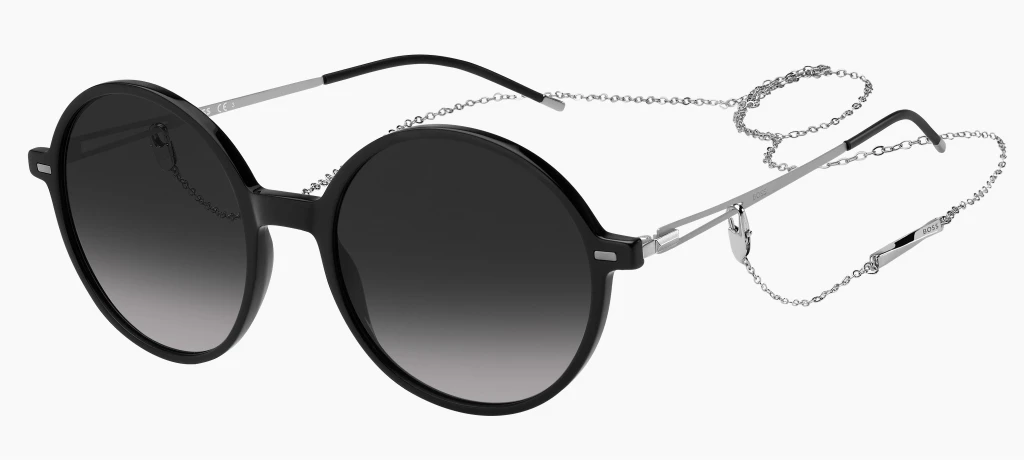 Женские солнцезащитные очки Hugo Boss 1389/S BLACK оригинальный размер фото 1