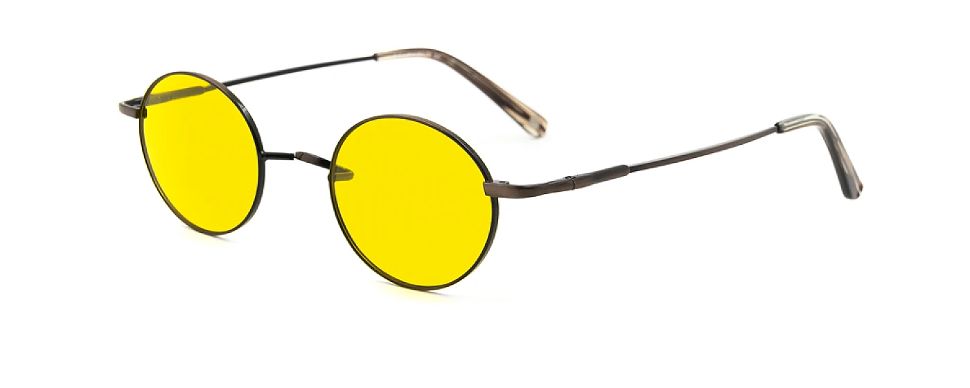 Солнцезащитные очки JOHN LENNON PEACE ANTIQUE BROWN/YELLOW фото 1
